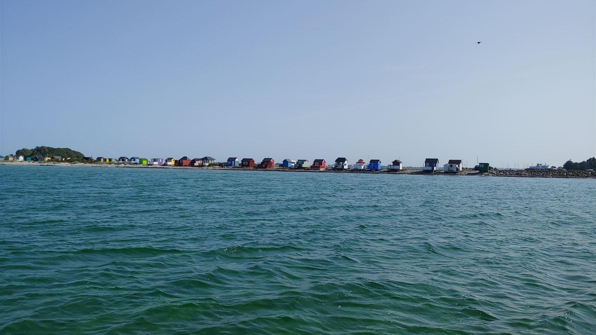 Badehütten in Dänemark